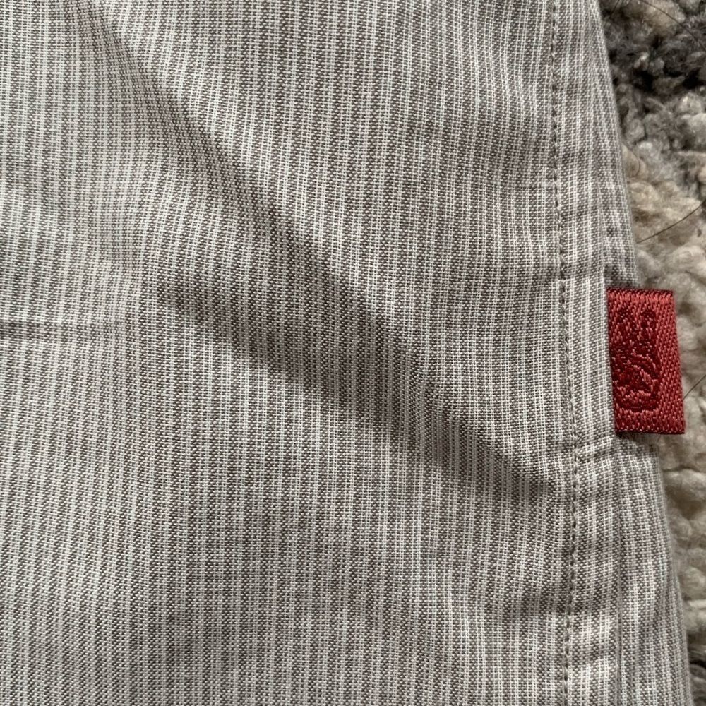 John Varvatos Gray Button Down Large - image 5